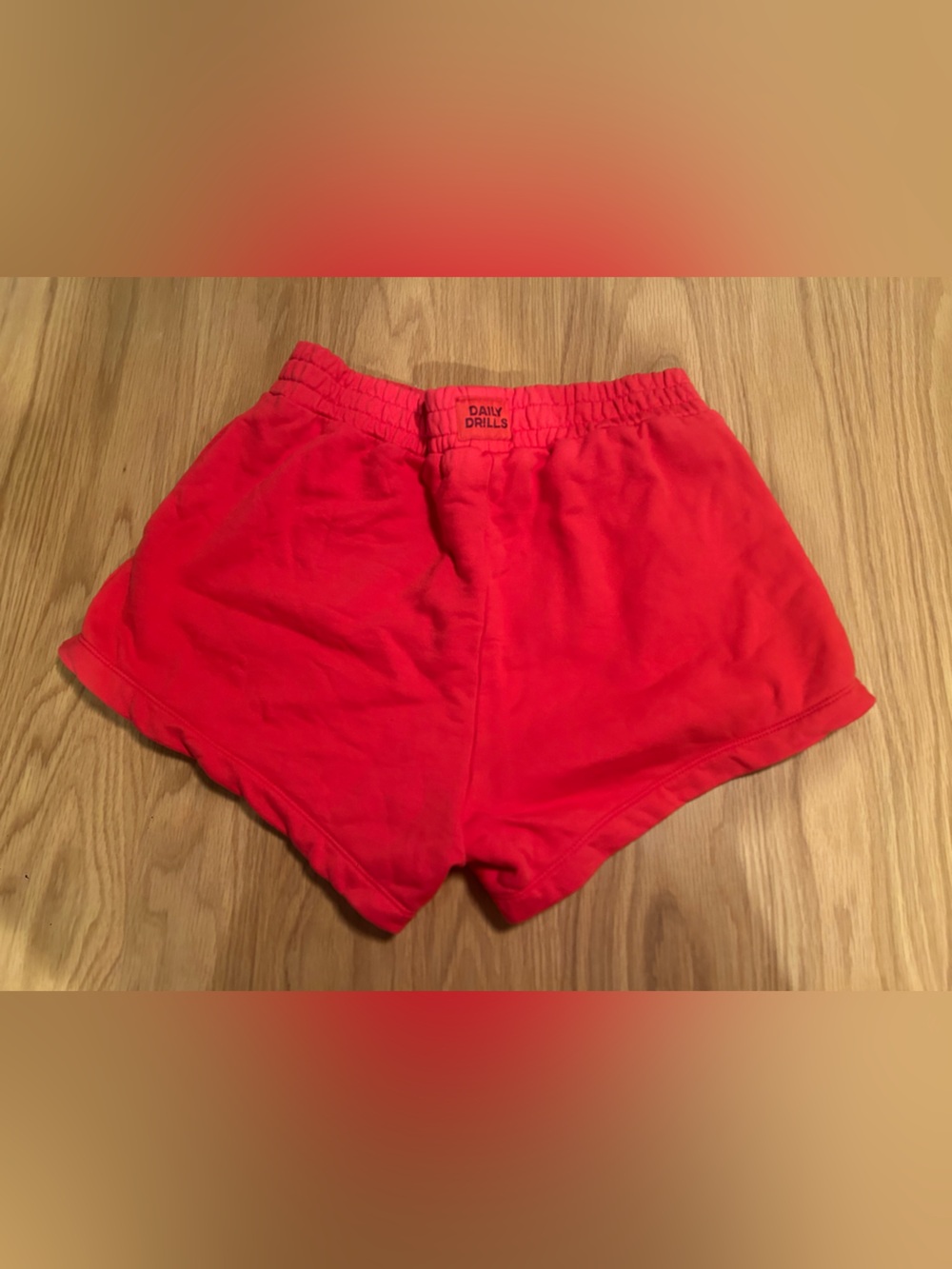 Daily Drills Super Shorts - Color Heart with Tonal Patch Size M/L